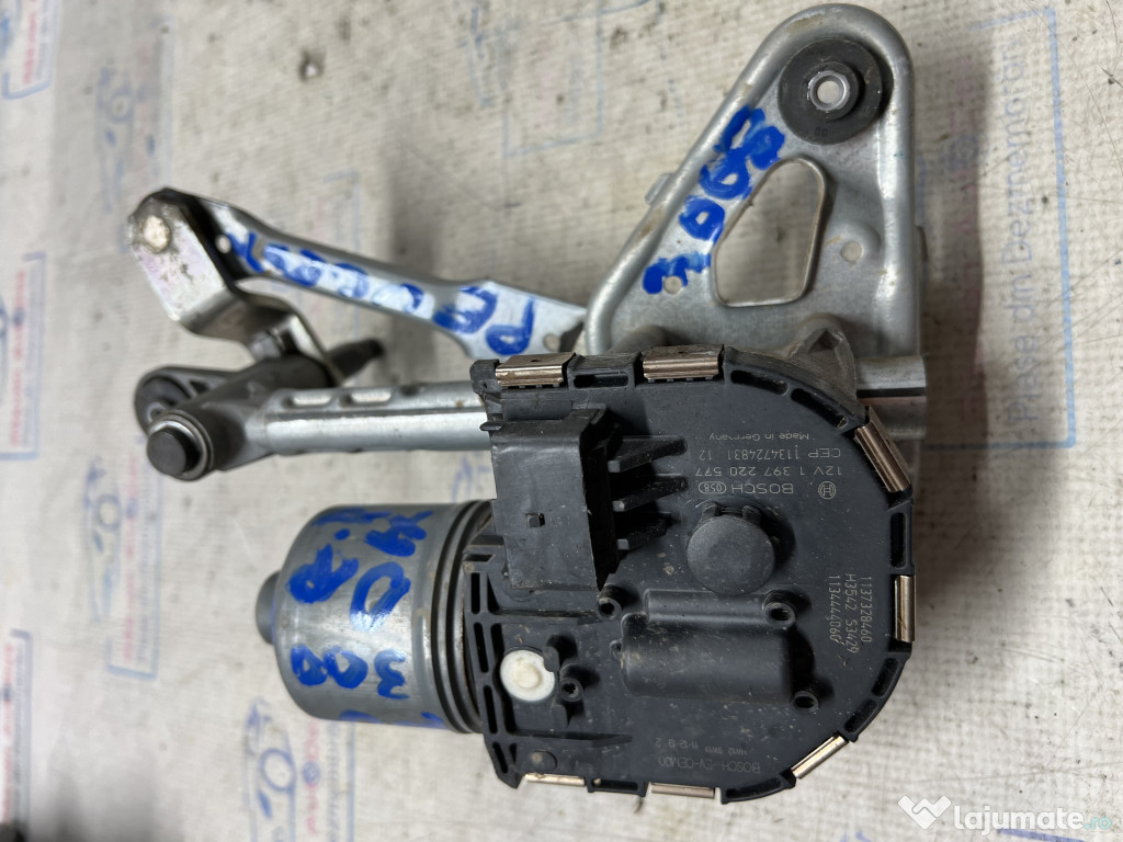 Motoraș ștergător dreapta Peugeot 3008 2012