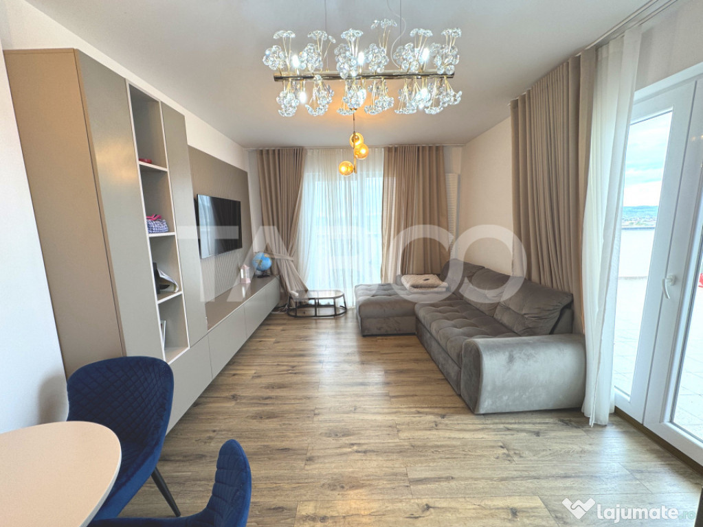Penthouse cu 3 camere terasa 92 mp 2 locuri de parcare Turni