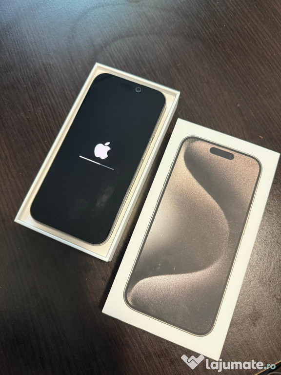 Iphone 15 pro,128gb, natural titanium