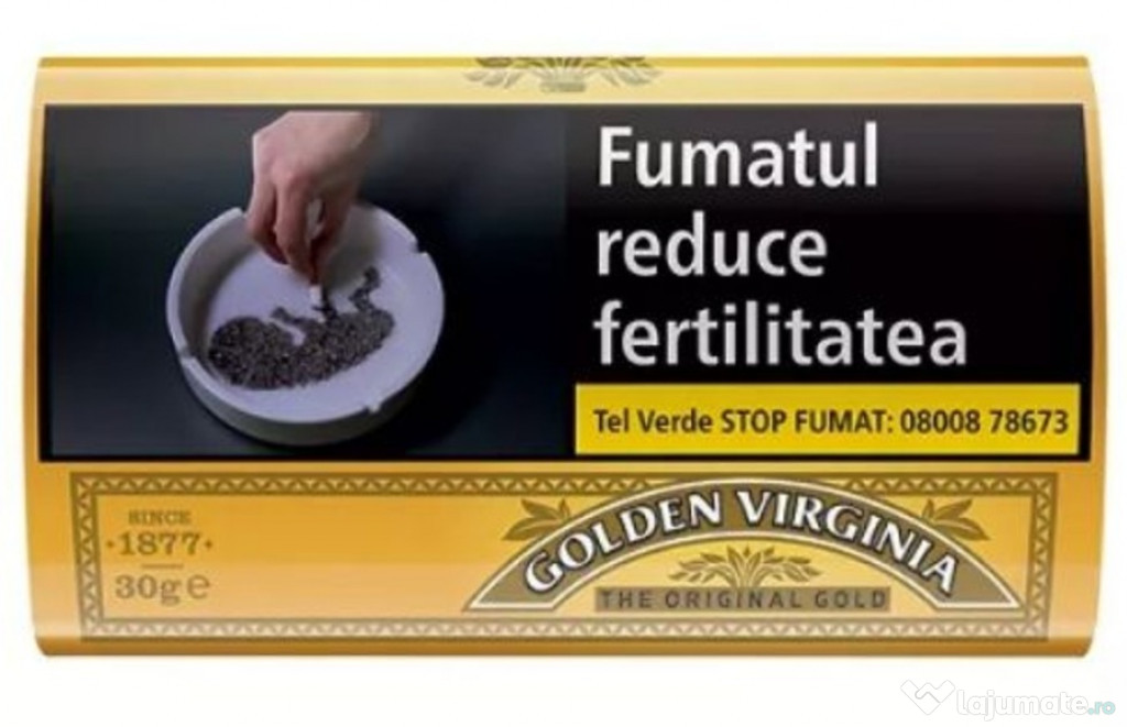 Tutun Golden Virginia Gold 30g (T&T)