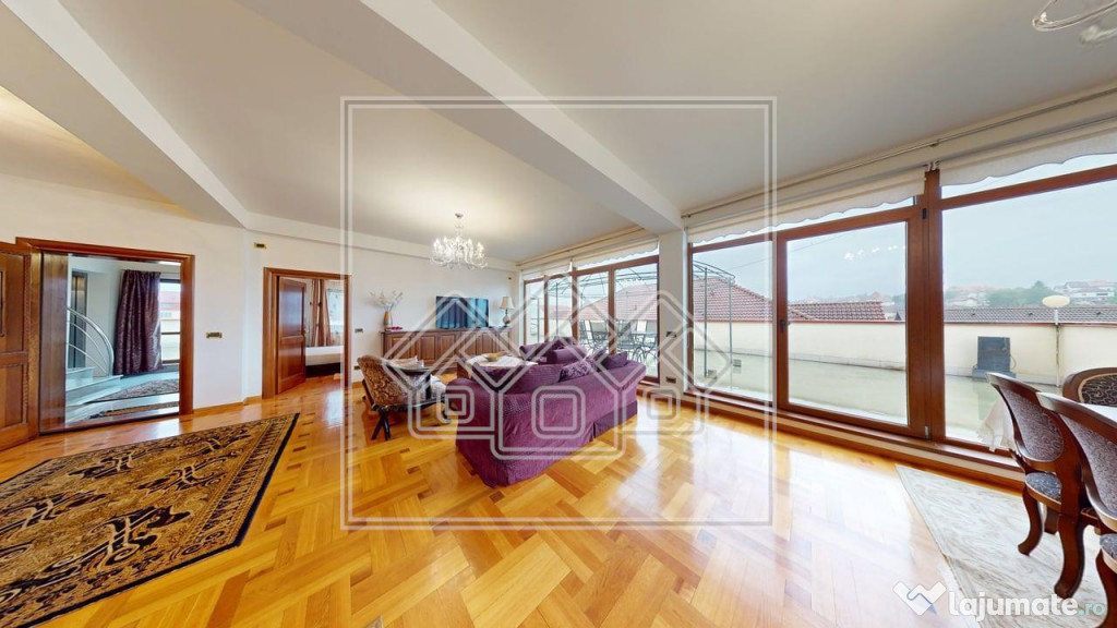 Penthouse modern, in Strand II, 120 mp utili, terasa mare