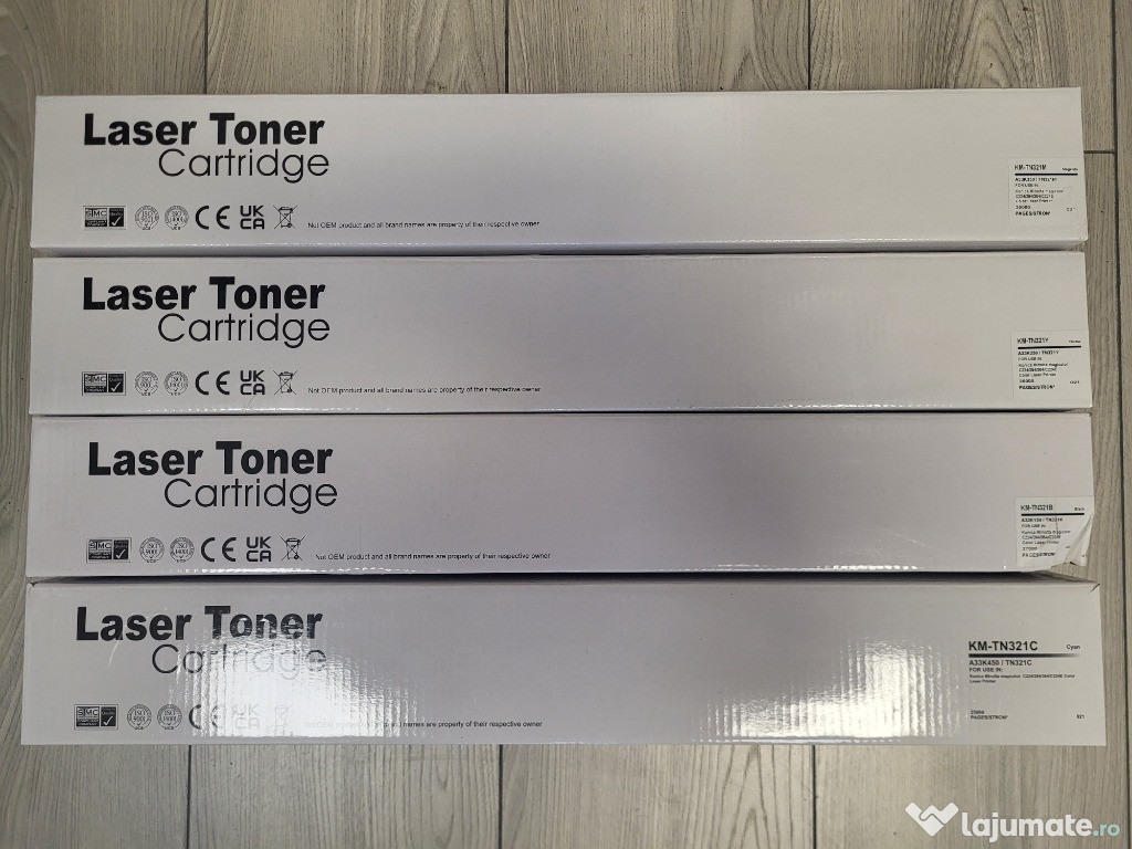 Set 4 cartuse compatibile TN-321 Koica Minolta (M, Y, B, C) A33K150