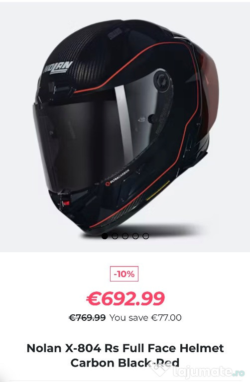 Vând Casti moto carrbon noi