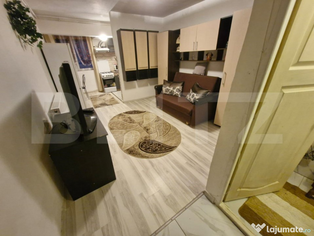 Garsonieră modernă, complet mobilată – Ideală pentru i