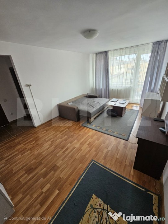 Apartament 1 camera de 46,6mp + Balcon, Zona Farmec