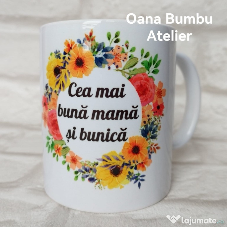 Căni personalizate cu poza si text