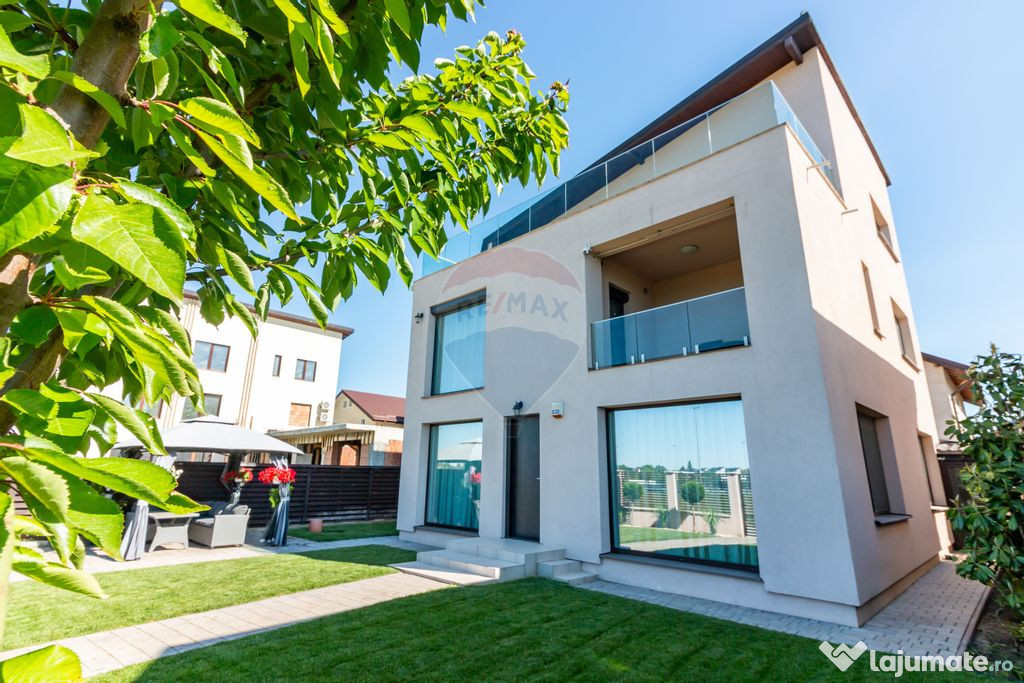 Vila Individuala | 7 camere, 2 terase | P+1+2R | Curte ge...