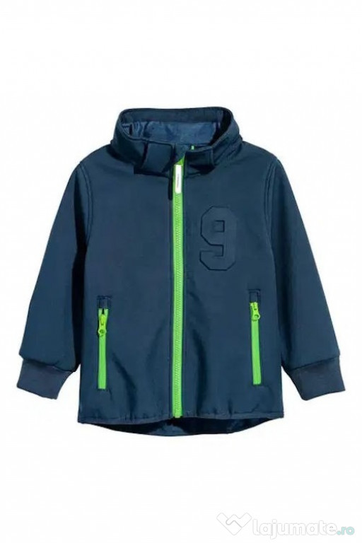 Jachetă softshell copii, H&M, rezistenta la apa