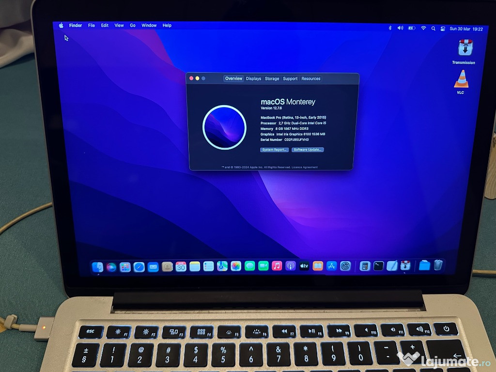 Macbook Pro A1502 2015