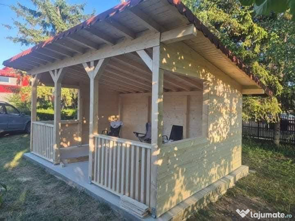 Fac foișoare terase cabane