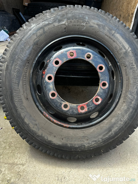 Roți Camion R10 22,5 Bridgestone (M/S)