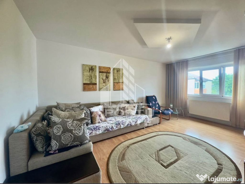 Apartament cu 2 camere, decomandat, 2 balcoane, centrala ...