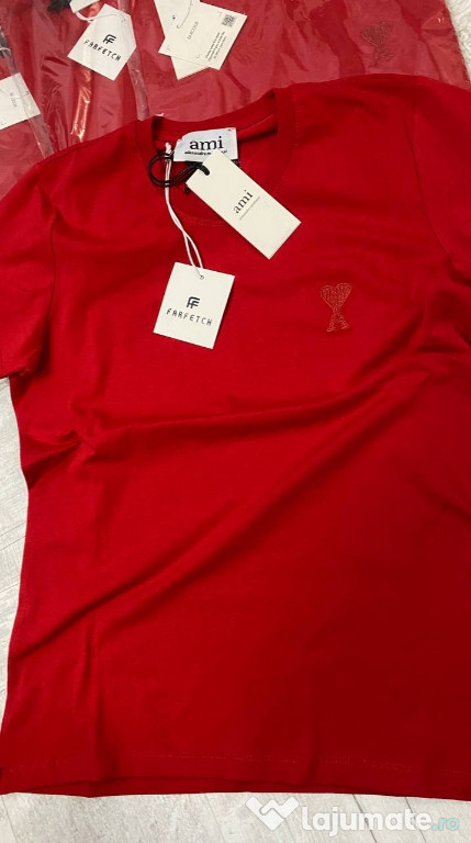 Tricou dama Ami rosu