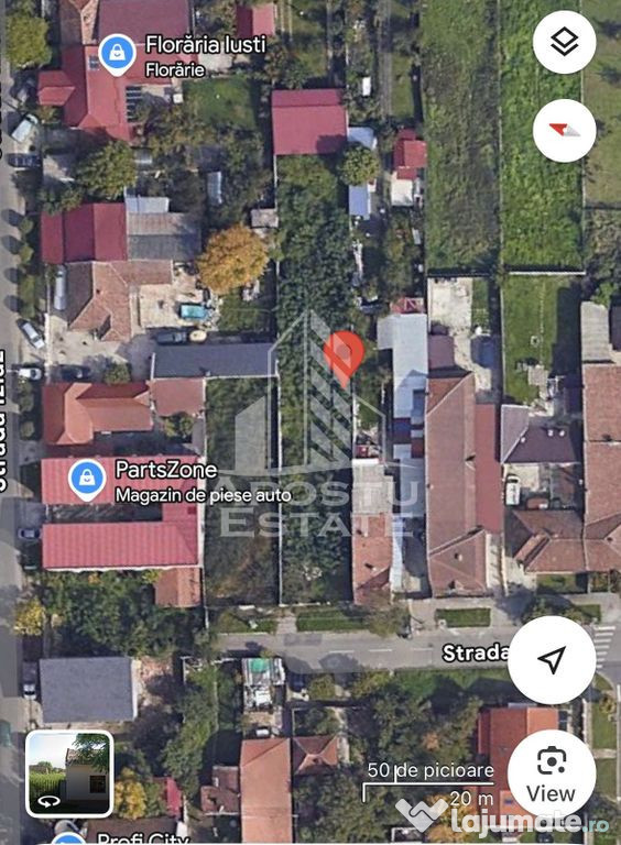 Teren intravilan, 827 mp, la 2 minute de Shopping City