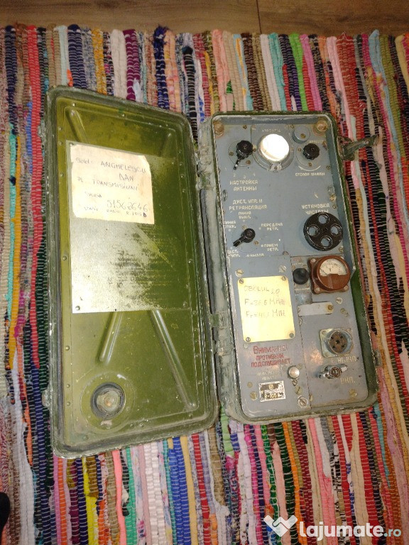 Stație Radio Militară Sovietică R-105M / R-105D – colecție