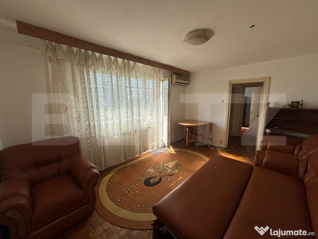 Apartament semidecomandat, 2 camere, zona Simplon, Brazda