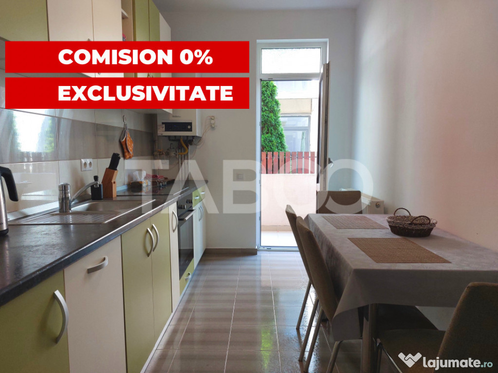 Apartament 49mpu 2 camere 2 balcoane curte 30mp Cartierul Ar