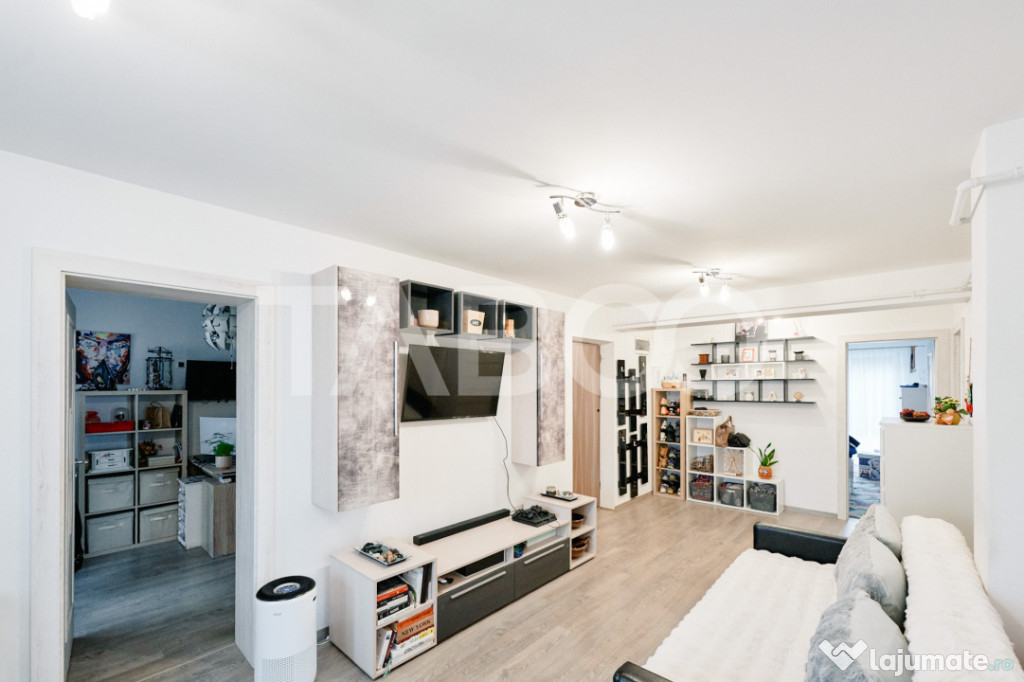 Apartament cu 3 camere la cheie in bloc nou cu parcare inclu