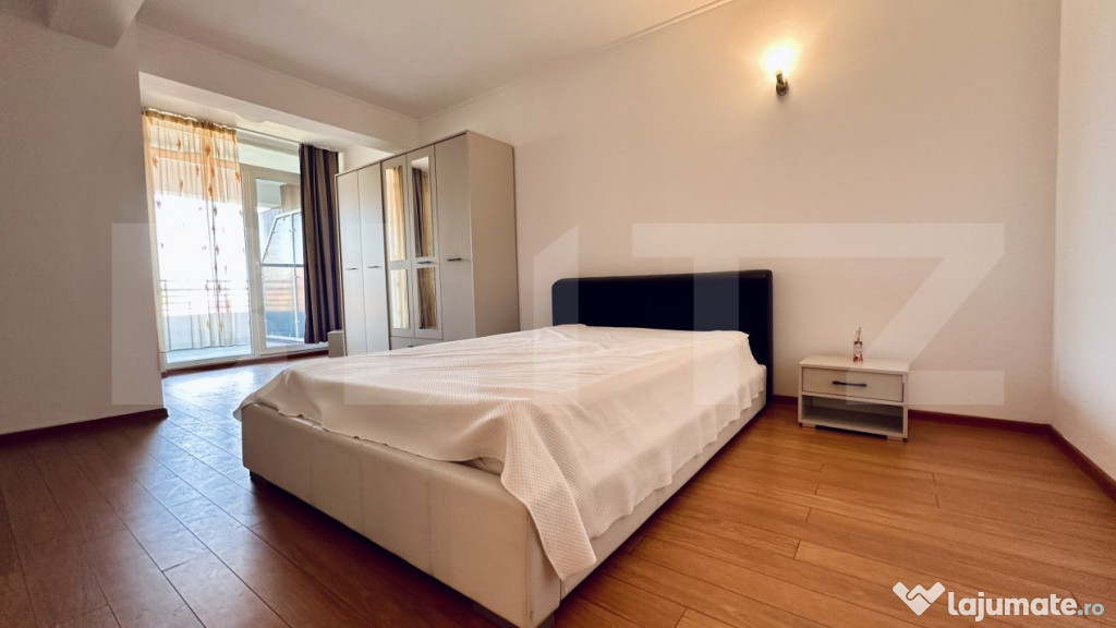 2 camere, bloc luceafărul, mobilat și utilat