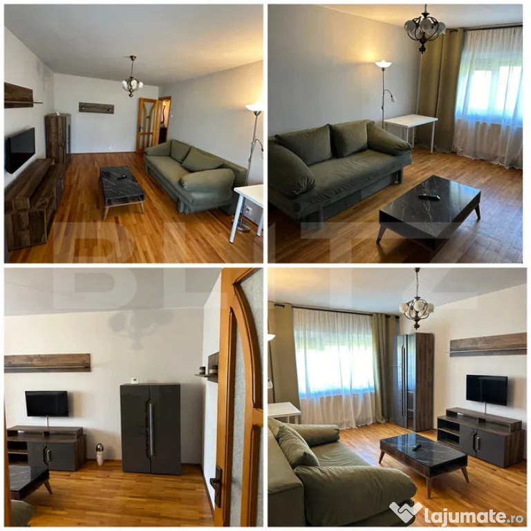 Apartament 2 camere, 53 mp, decomandat, complet utilat si mo