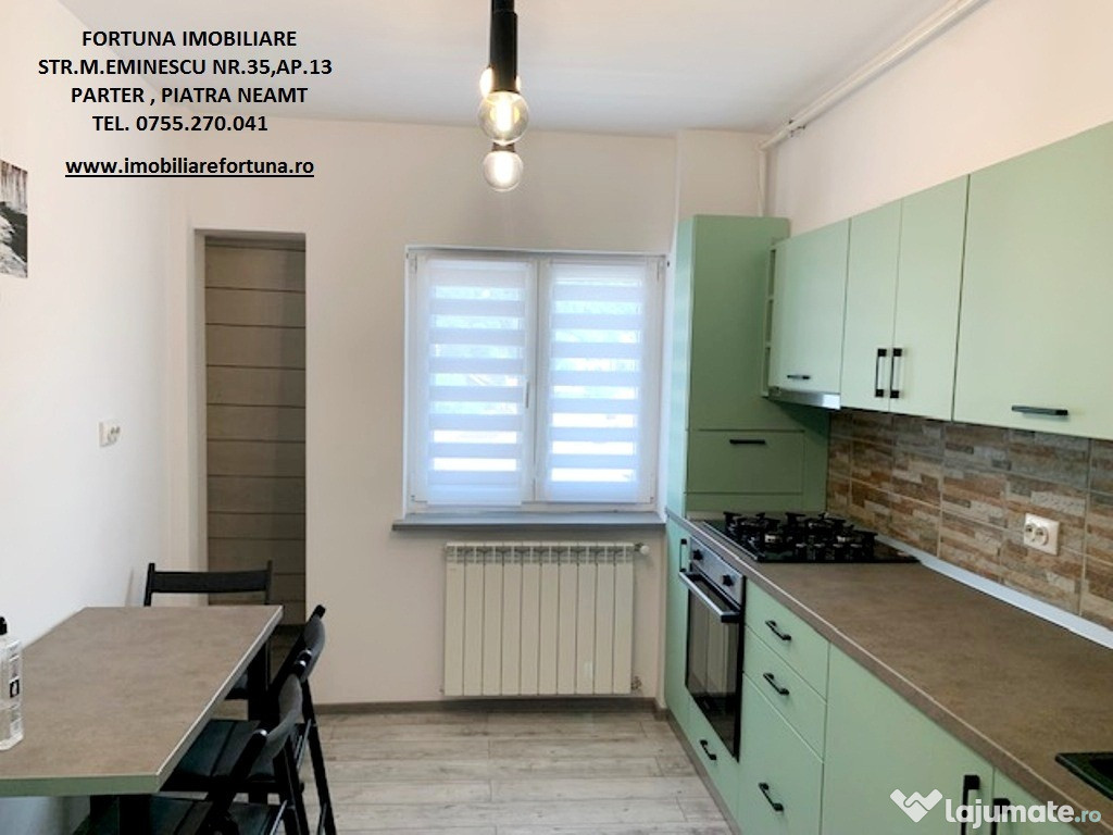 Apartament 2 camere,renovat integral,mobilat,utilat,zona Petrodava