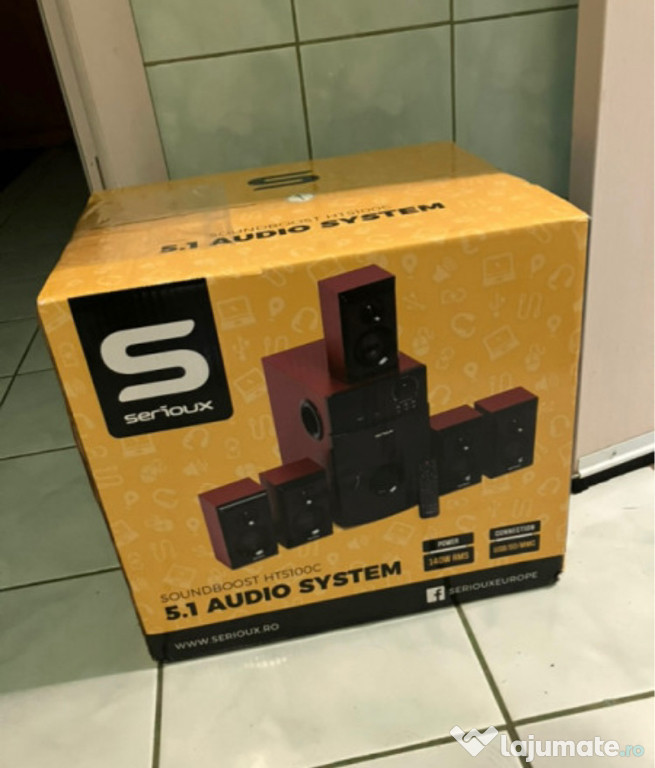 Boxe serios 5.1 noi sigilate