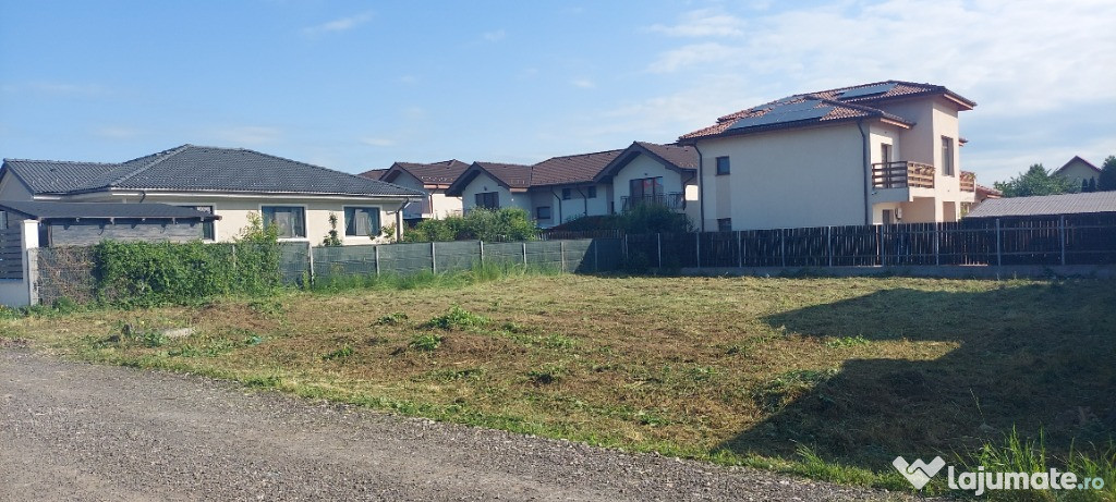 Teren intravilan în Cristian (BV), 532mp, toate utilitățile