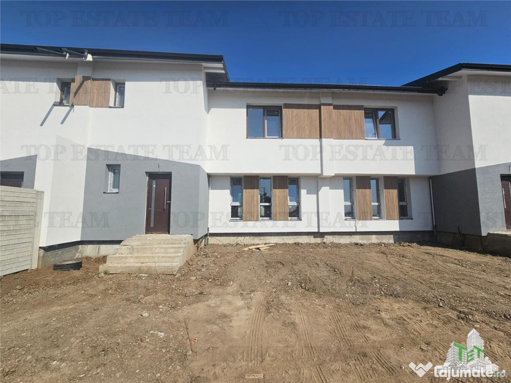 Vila individuala cuplata 4 camere in Chiajna