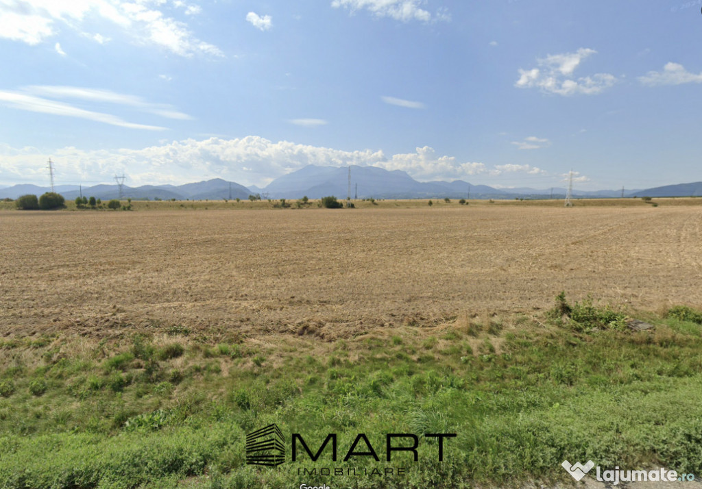 Teren 4,7ha, deschidere 200ml, Rasnov la DN73