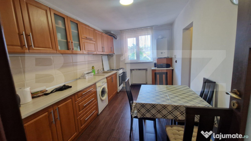 Apartament 3 camere insorit luminos etaj 2 cu lift, mobilat
