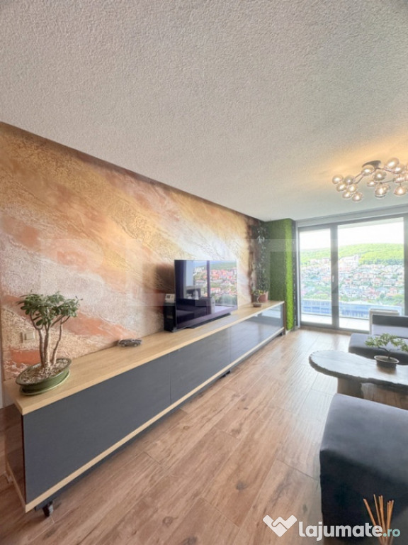Apartament cu 3 camere, 75 mp,loc de parcare subteran, cart