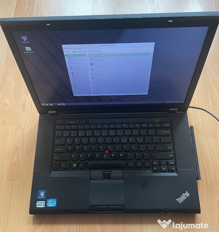 Laptop Lenovo ThinkPad T530 – Linux Mint instalat