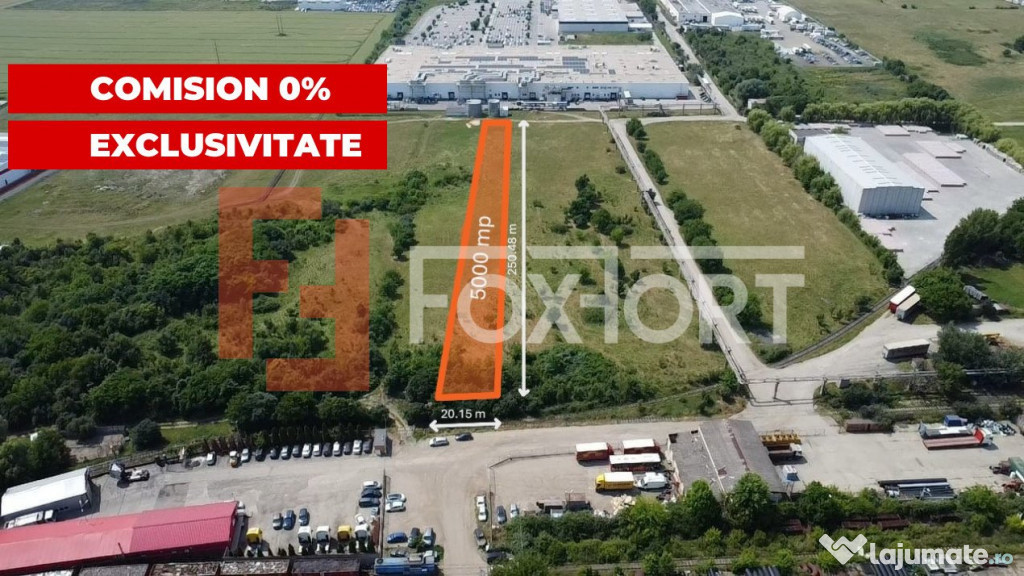 COMISION 0% Teren de vanzare intravilan de 5000 mp in zona S