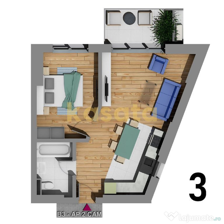 Apartament NOU 2 camere | Șos. Virtuții | Metrou Aproap...