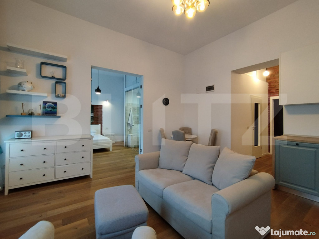 Apartament de inchiriat, cu 2 camere, 49 mp, zonă centrala