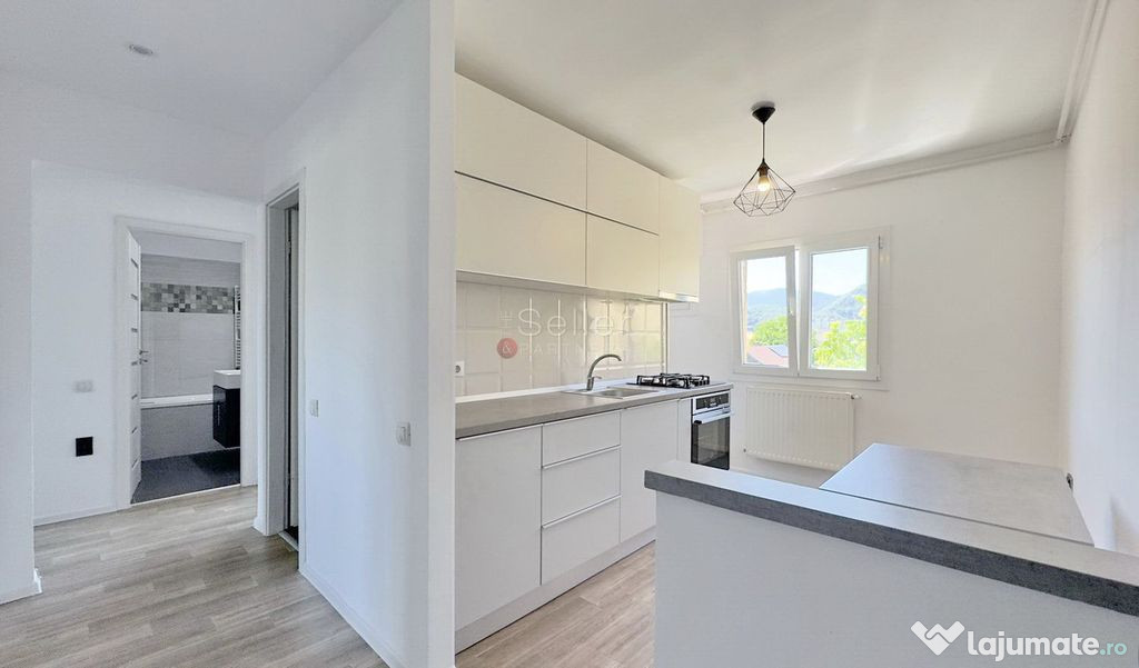Apartament partial mobilat