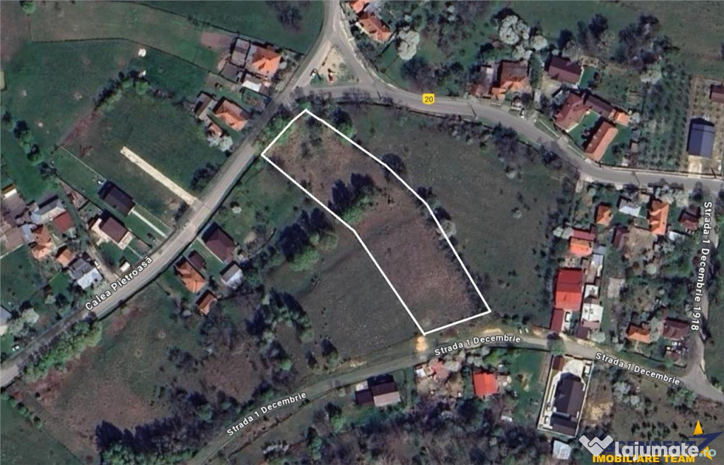 4.500 mp teren intravilan, spectru apreciativ, Campulung Mu
