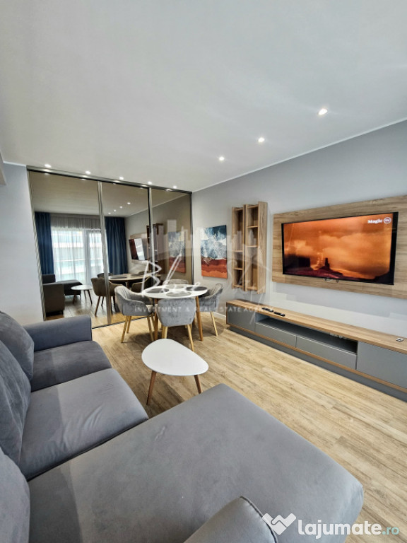 Apartament situat pe malul marii, mobilat si utilat complet
