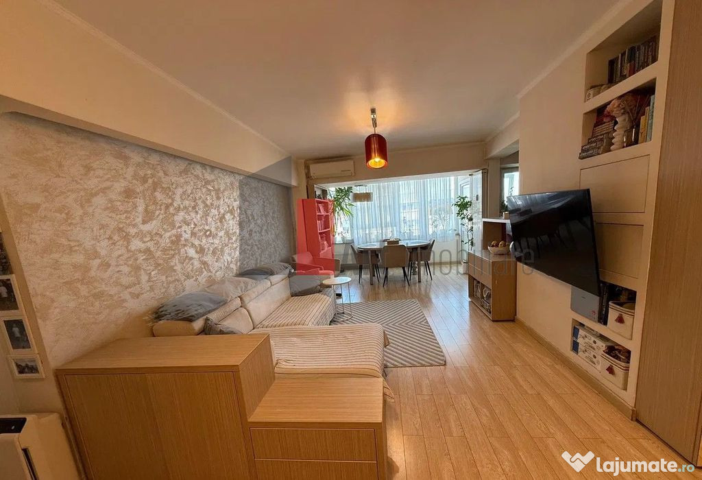 Apartament 3 camere, 2 bai, renovat,modern mobilat