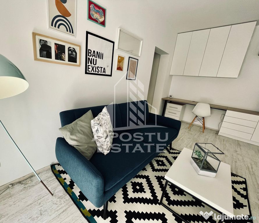 Apartament cu 2 camere, semidecomandat, Giroc