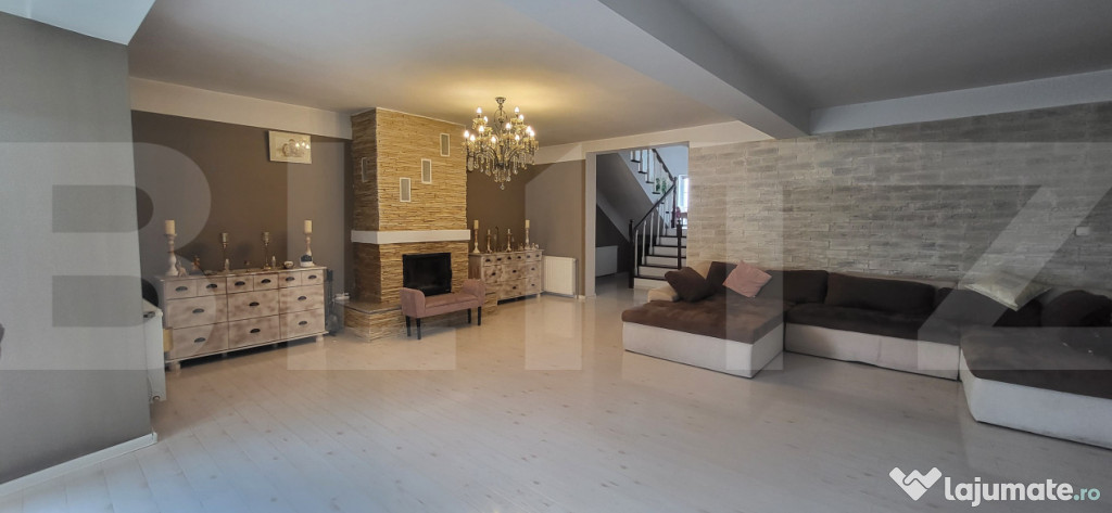 Casă modernă cu 5 camere complet utilată, în Sânmihaiu