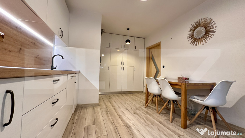 Apartament modern, splaiul Crișanei, 2 camere, boxa la subs