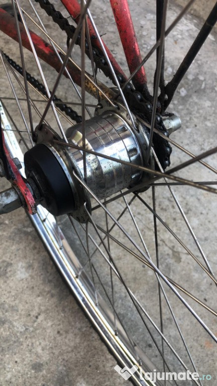 Roata bicicleta 28 toli schimbator in butuc 28