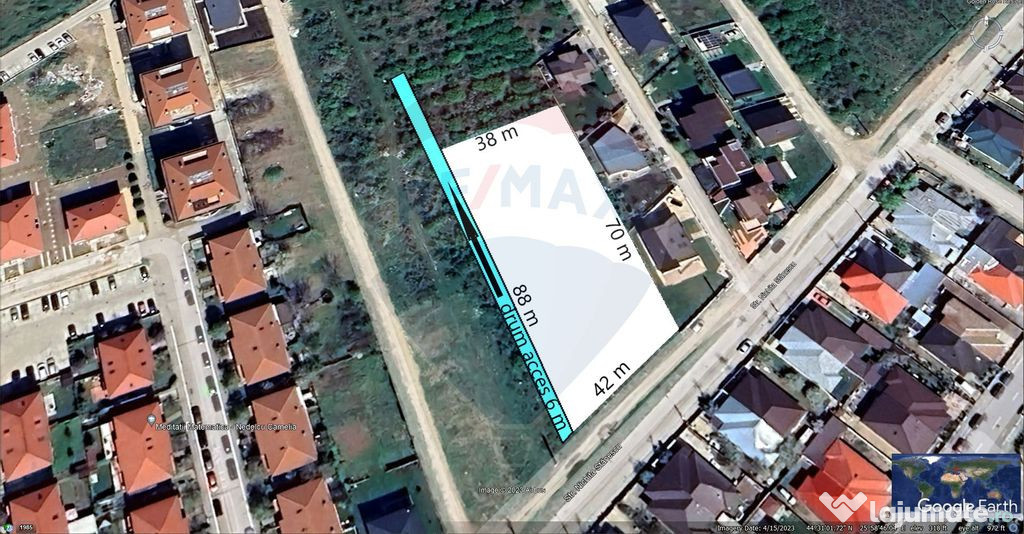 Teren Mogosoaia,3059 mp, dubla deschidere,Strada Nichita ...