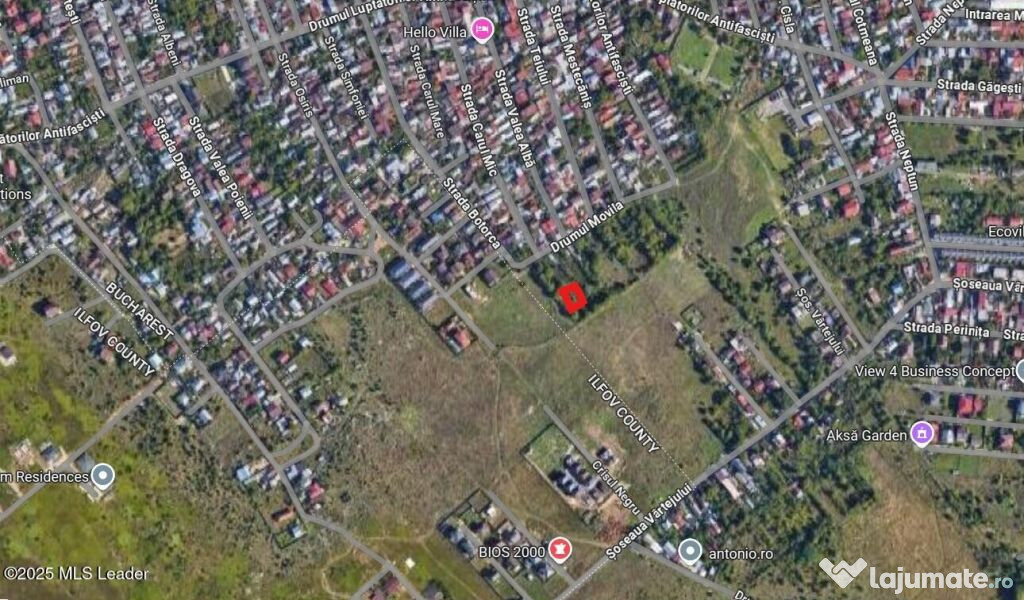 Teren Intravilan 846m2 - P+3-5 - Str. Drumul Movila, Sector