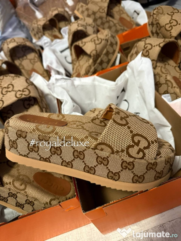 Papuci dama Gucci