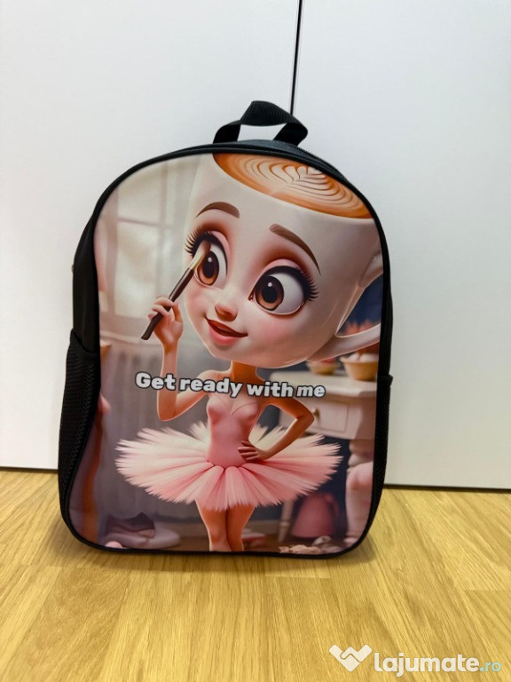 Ghiozdan Balerina Cappucina design perfect pentru grădiniță sau școală