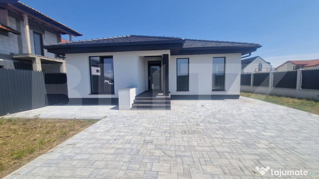 Casa noua Cristian-Rasnov , Parter , 2 bai 4 camere , teren