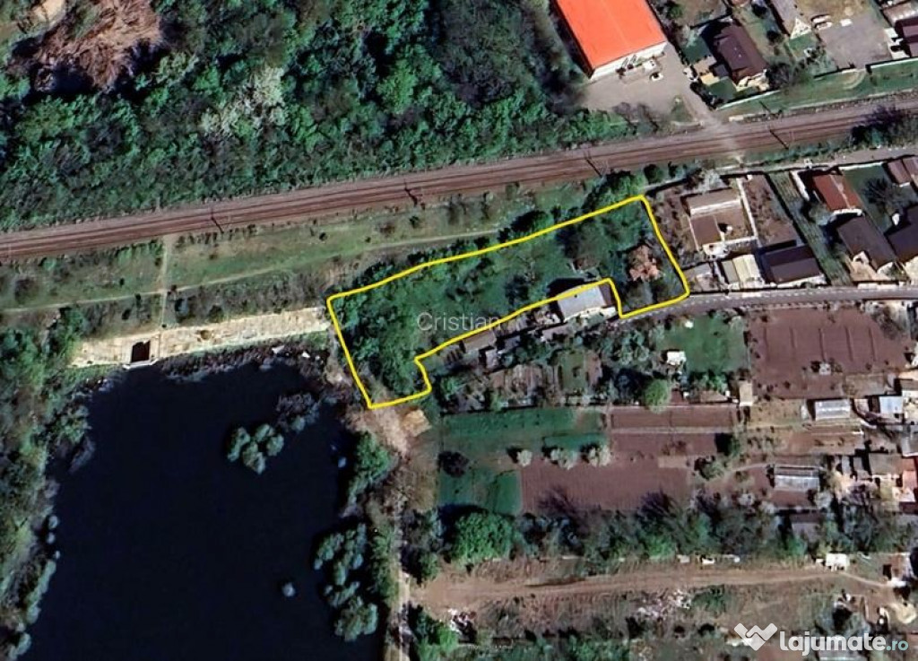 Teren generos deschidere lac,langa padure,aproape centru,1860mp