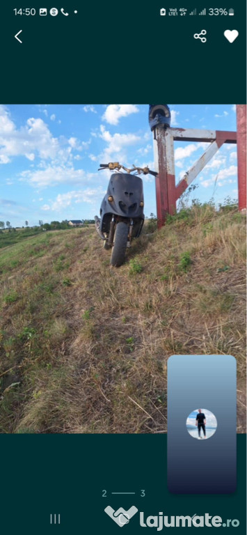 Vand scuter de 90 cc in 2 timpi pret negociabil